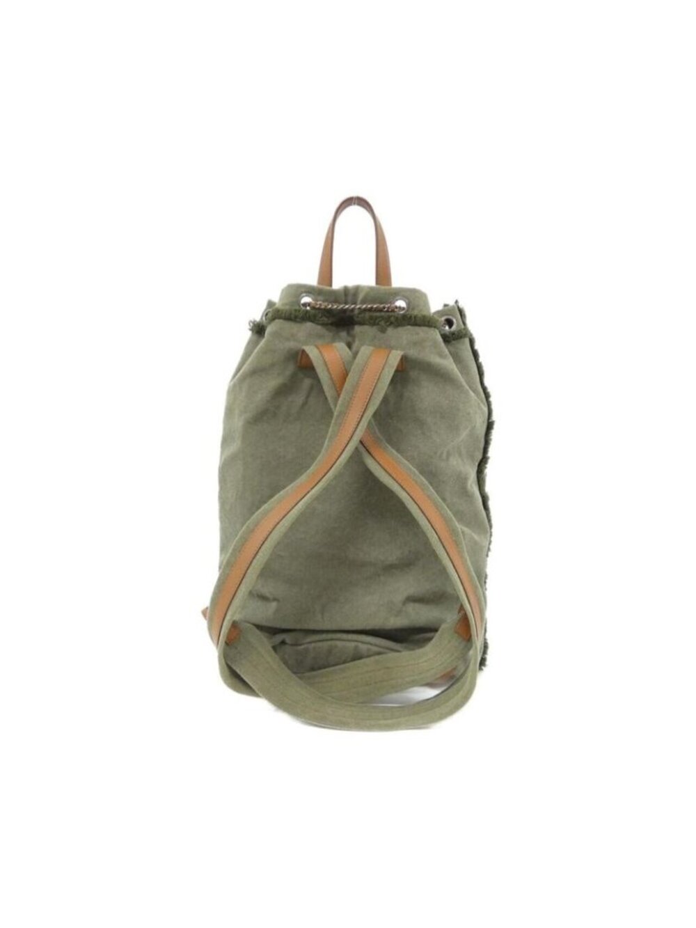 Chanel Backpack Canvas Red - Picture 2 of 10